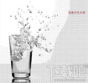 photoshop怎么将图片转成位图