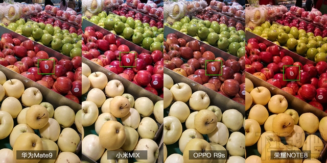 华为Mate9和小米MIX/OPPOR9s/荣耀note8拍照对比:哪款拍照效果好?