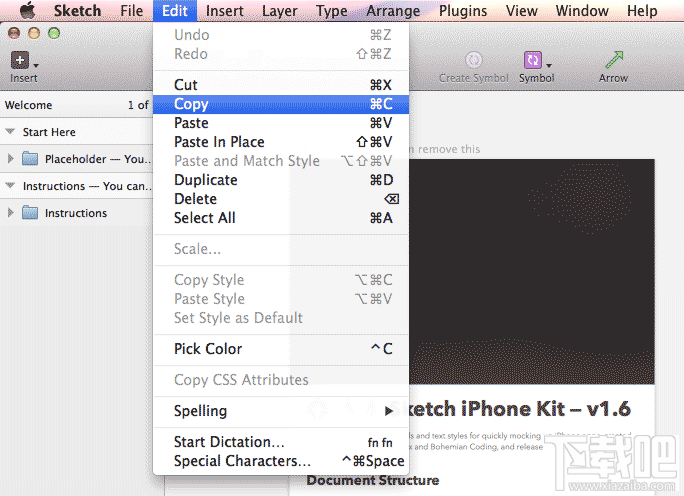 OS X 自定义应用快捷键和Sketch自定义快捷键的方法分享