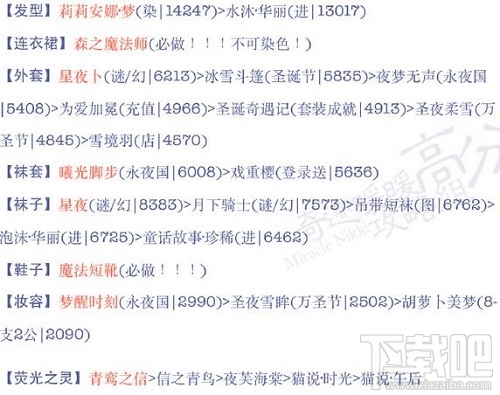 奇迹暖暖17-5少女级攻略 奇迹暖暖璀璨星光搭配攻略