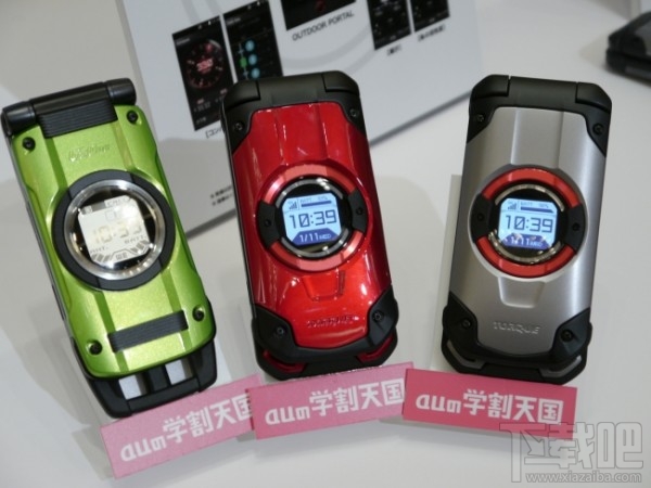 主打1.8米随你摔京瓷翻盖手机TORQUE X01