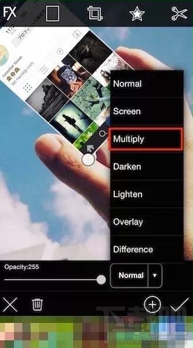 picsart怎么制作透明手机图片?