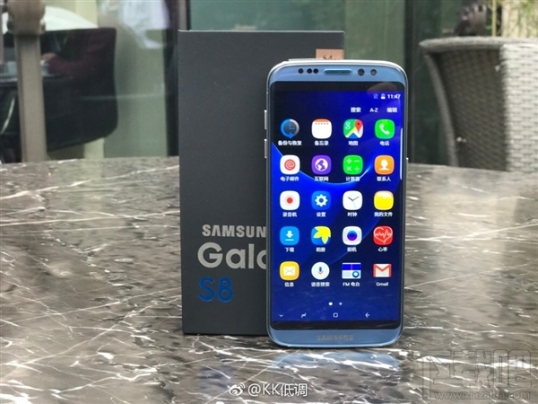 霸气黑边!三星S8还没上市就被山寨