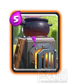 部落冲突皇室战争烈焰熔炉属性怎么样?