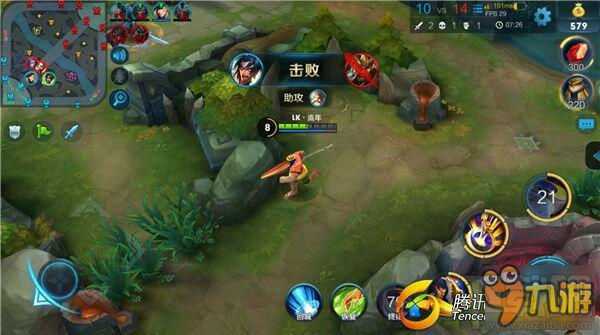 王者荣耀团战推土机项羽 想切后排先过我这关