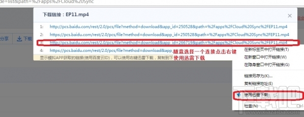 百度网盘怎么用迅雷下载?百度网盘迅雷下载大文件教程