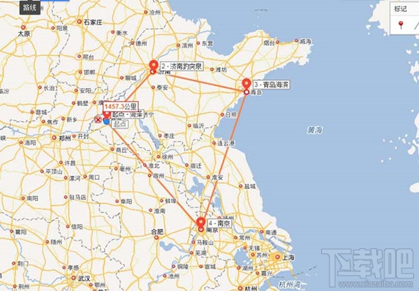 百度地图怎么标注路线?怎么在百度地图标注旅游路线?