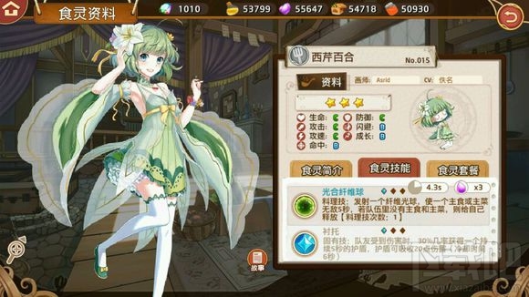 料理次元有哪些食灵?料理次元食灵图鉴一览