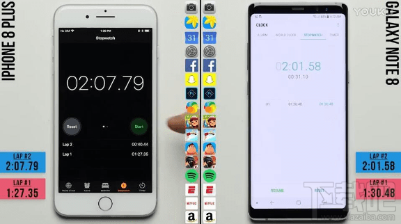 iphone8和三星note8哪个好?iphone8和三星note8区别对比