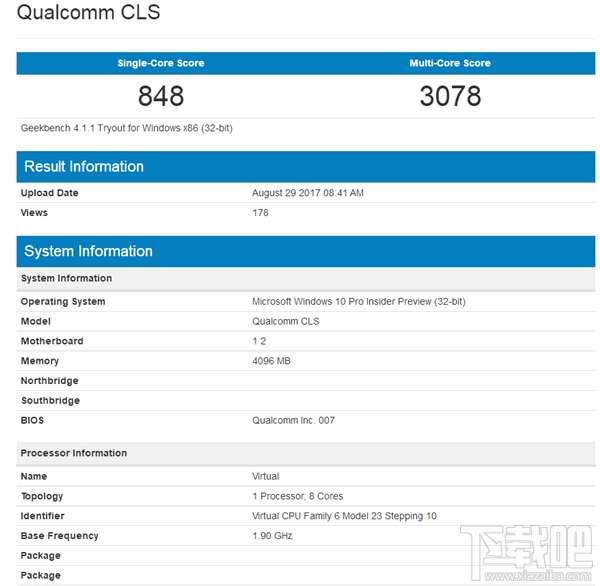 骁龙835笔记本跑分多少?骁龙835电脑性能怎么样?