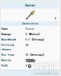泰拉瑞亚长矛怎么得?泰拉瑞亚长矛获取方法