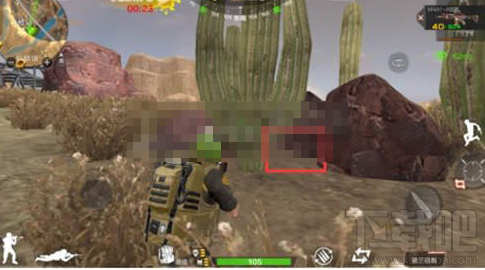 CF手游荒岛特训怎么躲草丛?仙人掌躲避技巧