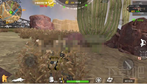 CF手游荒岛特训怎么躲草丛？黄色枯草躲避技巧