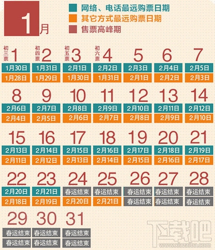 2018春运火车票提前多少天?2018春运火车票预售时间表