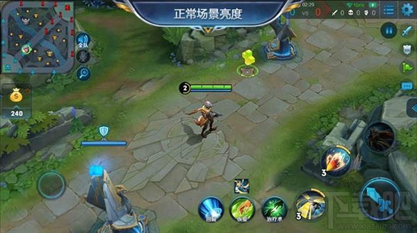 王者荣耀5V5局内场景亮度自定义功能怎么打开?