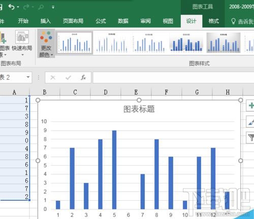 Excel怎么插入图表?