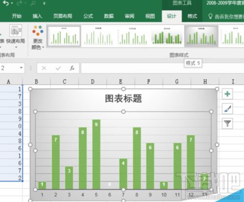 Excel怎么插入图表?
