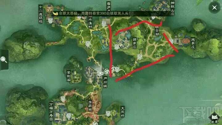 手游楚留香帮派怎么跑商?帮派跑商路线推荐