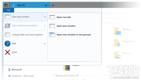 win 10新版怎么操作标签页?win 10新版标签页快捷键操作介绍