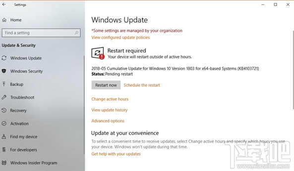 win 10安装累积补丁KB4103721后电脑重启失败怎么办?