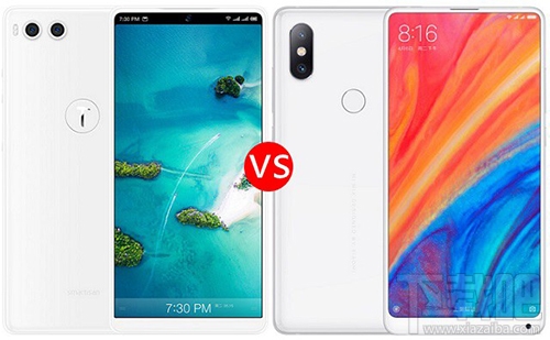 坚果r1和小米mix2s哪个好,两者的区别对比