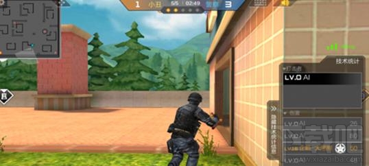 cf穿越火线手游小丑模式警察怎么玩?