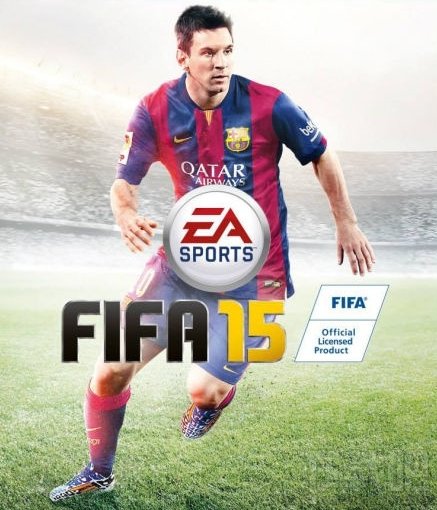 《FIFA15》封面公布 梅西再次成为代言人