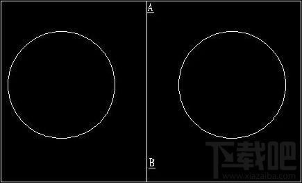 AutoCAD2008对象编辑镜像怎么处理
