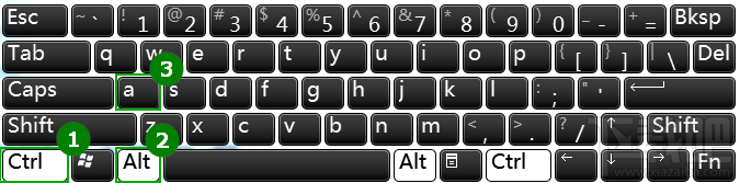 QQ截图的快捷键