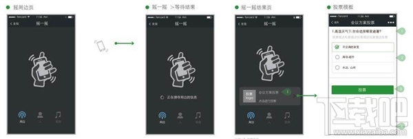 微信“摇一摇”新功能:摇取住宿信息
