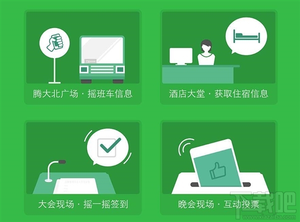 微信“摇一摇”新功能:摇取住宿信息