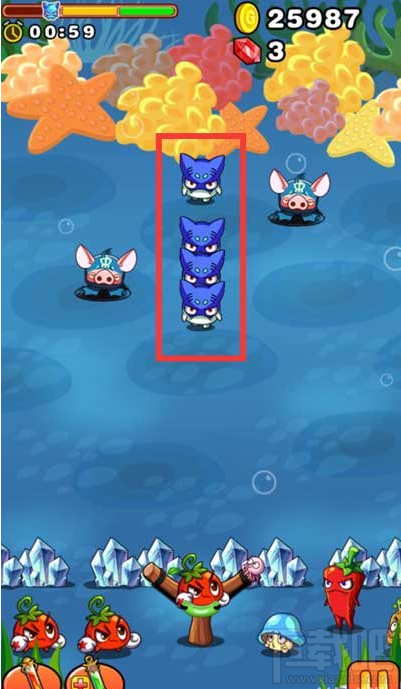 燃烧的蔬菜2怪物们的排列打法