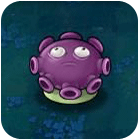 植物大战僵尸植物图鉴 - 忧郁蘑菇