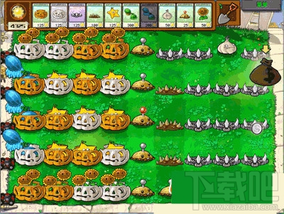 植物大战僵尸生存模式攻略 白天