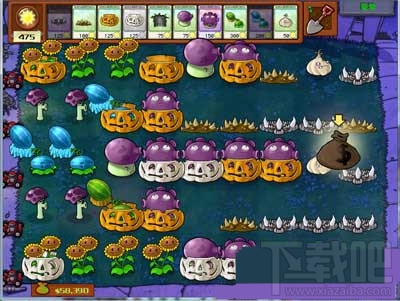 植物大战僵尸生存模式攻略 黑夜