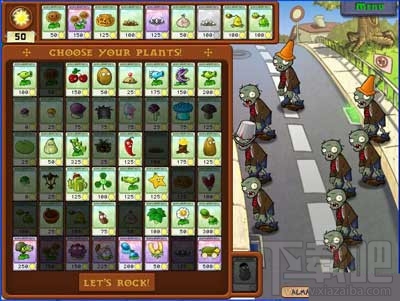 植物大战僵尸生存模式攻略 白天(困难)