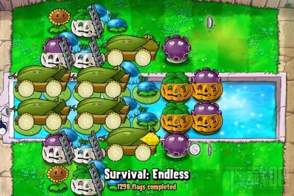 植物大战僵尸六炮流攻略