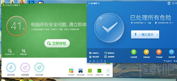 金山毒霸和360安全卫士哪个好用?