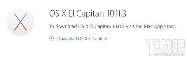 苹果 OS X 10.11.3 正式版发布,包含大量错误修正