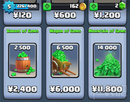 部落冲突:皇室战争充值教程 皇室战争怎么充值