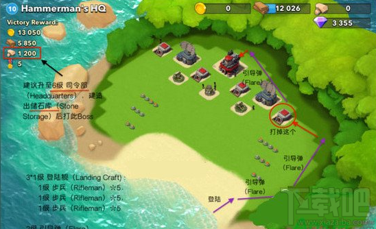 海岛奇兵10级boss哈曼莫中尉怎么打?