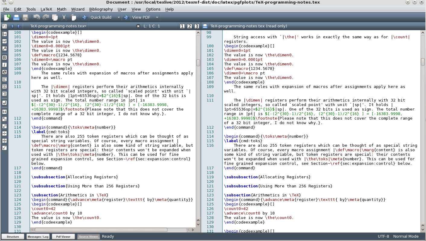 Texmaker5.0.2 免费版