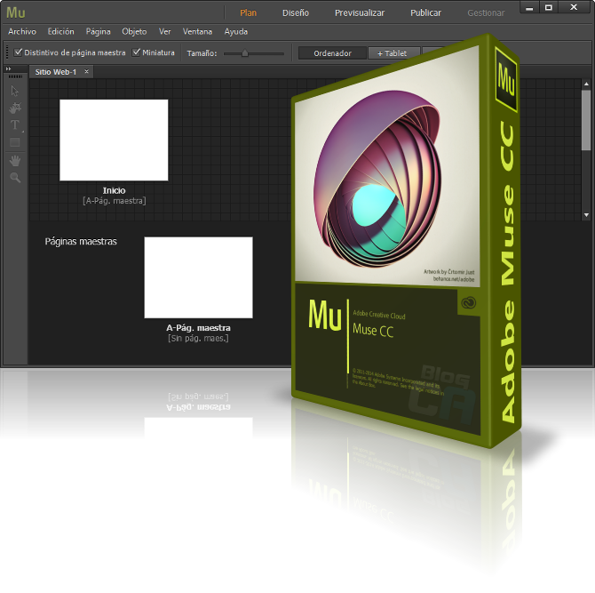 Adobe Muse CC 20142014.3 中文版