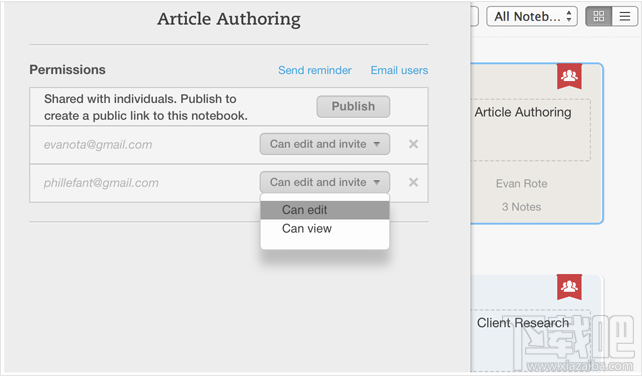 印象笔记Mac版怎么设置共享权限等级?印象笔记Mac版共享权限等级设置方法