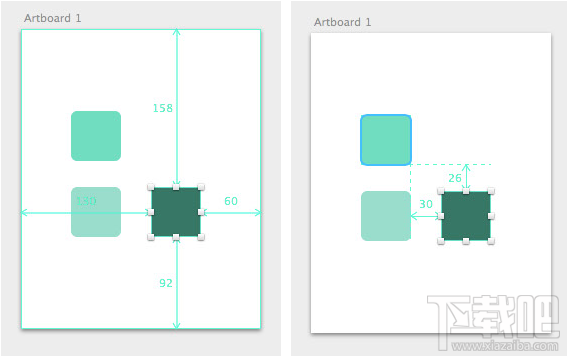 Sketch怎么快速查看图形间距离?