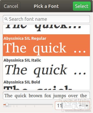 Ubuntu17.10怎么修改系统字体?