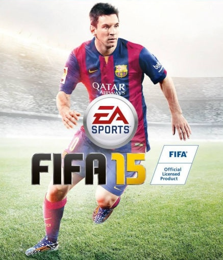 《FIFA15》封面公布 梅西再次成为代言人