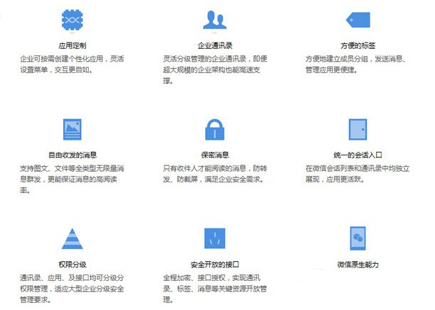 微信企业号功能有哪些 微信企业号注册网址