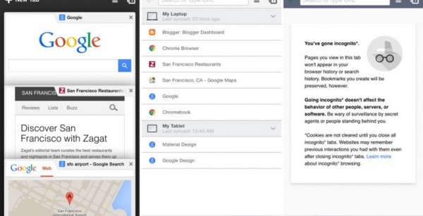 谷歌浏览器ChromeiOS版更新：匹配iPhone6/6Plus屏幕分辨率