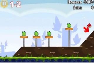 《愤怒的小鸟季节版》图示流程攻略：1-2